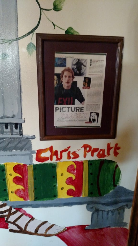Chris Pratt's Painting in a Washington Restaurant