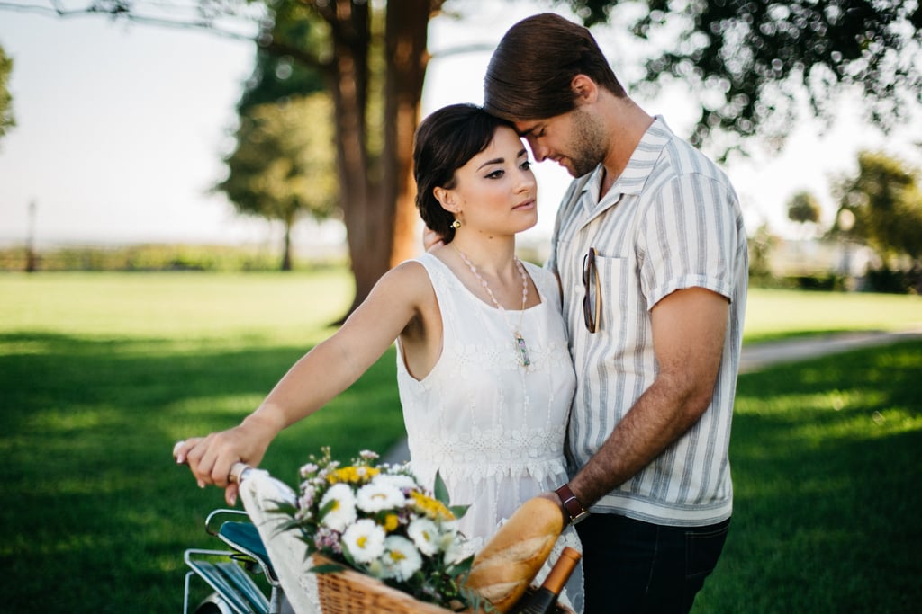 Audrey Hepburn-Inspired Engagement Shoot