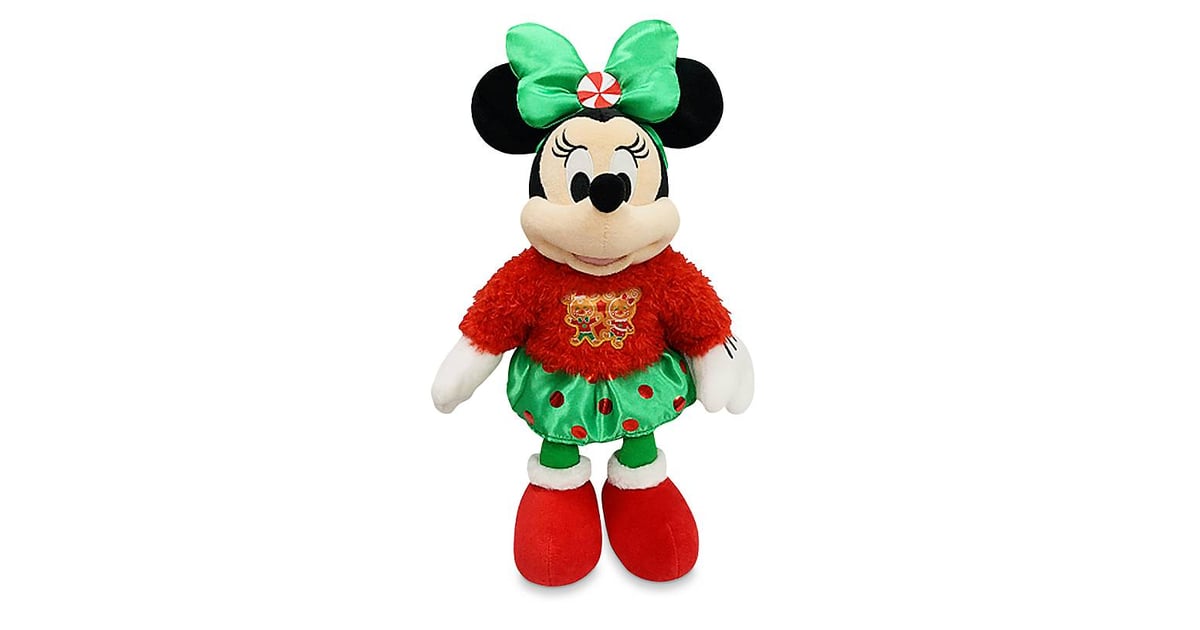 minnie mouse holiday plush