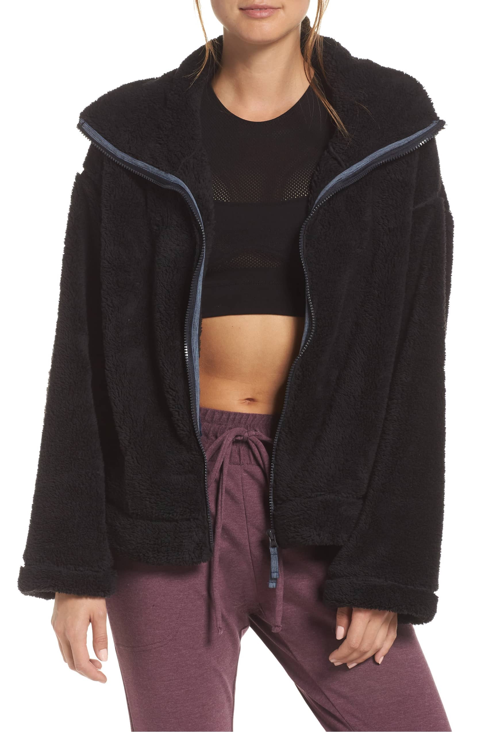 Free people dazed hi neck jacket 2025