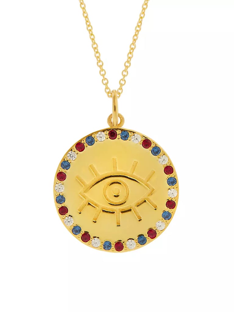 Eye M by Ileana Makri Emily In Paris 18K Gold-Plated & Zircon Eye Pendant