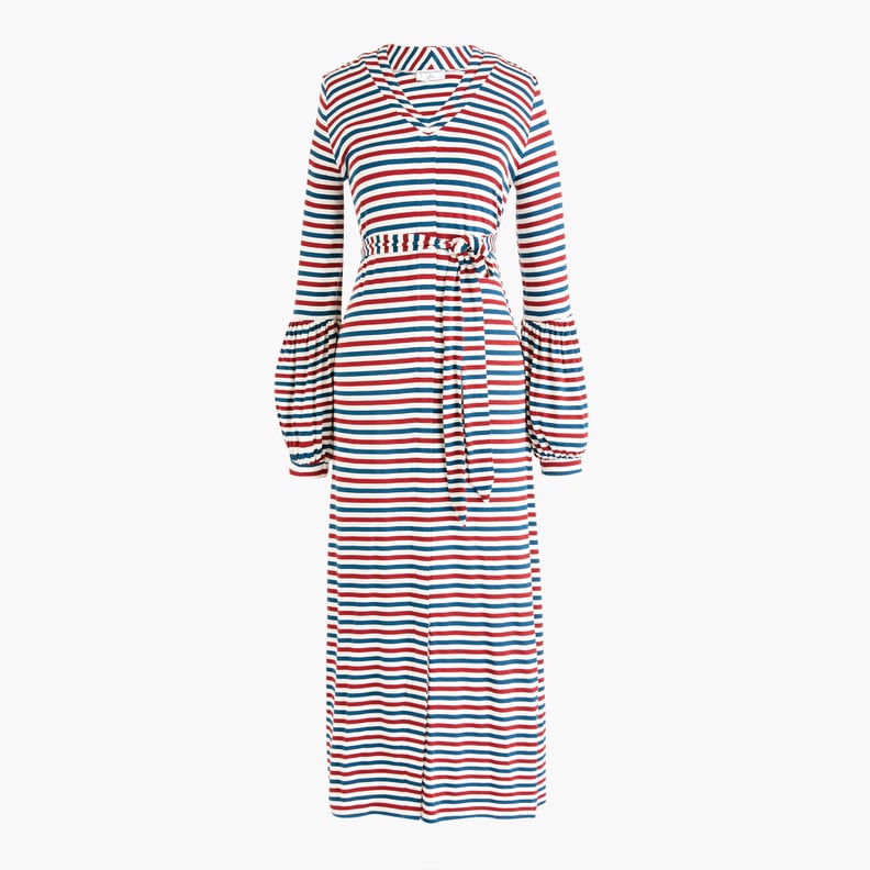 Universal Standard x J.Crew Jersey Long-sleeve Maxi Dress