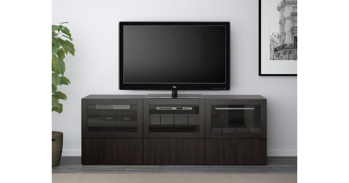 Bestå TV Unit With Doors and Drawers Best Ikea Living Room Furniture