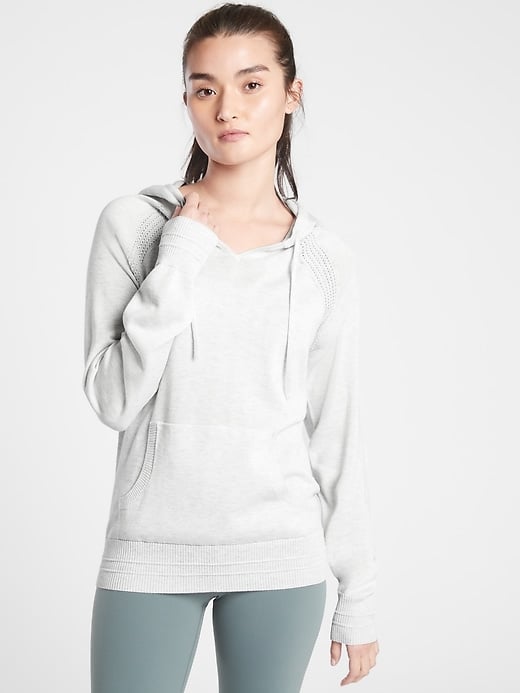 Athleta Evergreen Hoodie Sweater