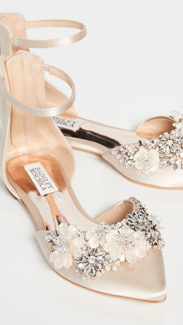 asos flat wedding shoes