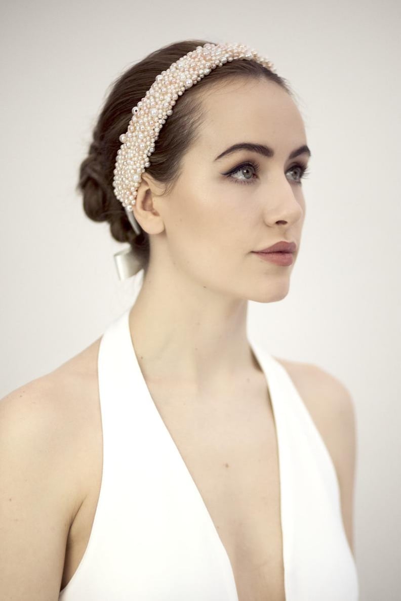 The Emilie Bridal Pearl Headband