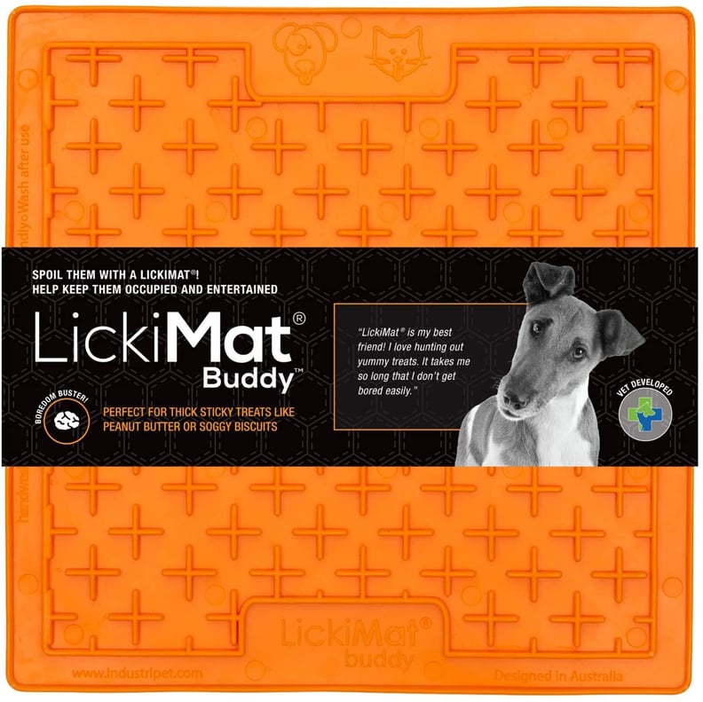 LickiMat Slow Feeder For Anxiety and Boredom, Dogs or Cats