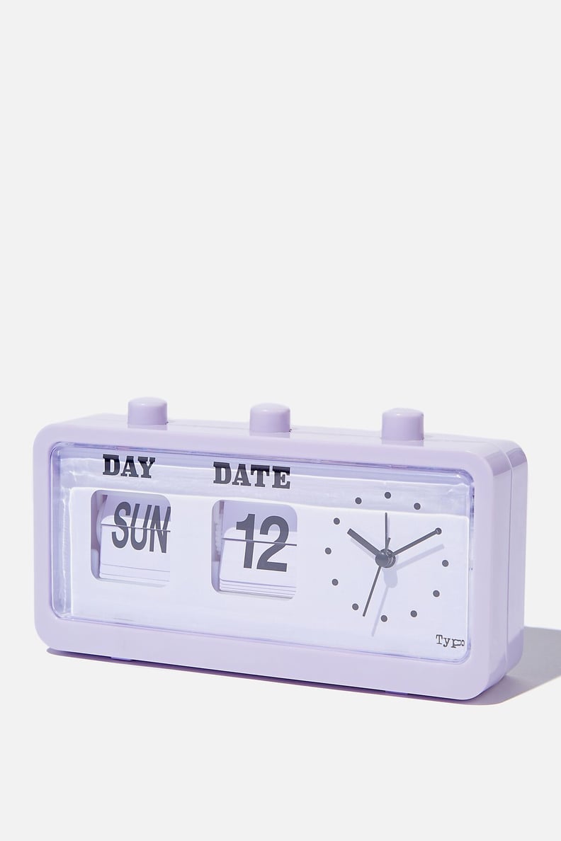 Typo Retro Flip Clock