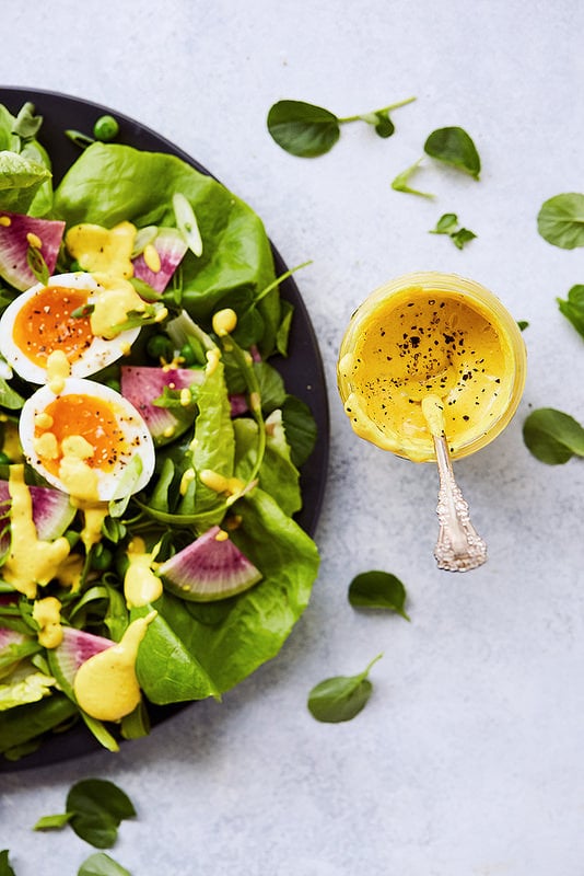 Lemony Turmeric Yogurt Dressing Keto Salad Dressing Recipes