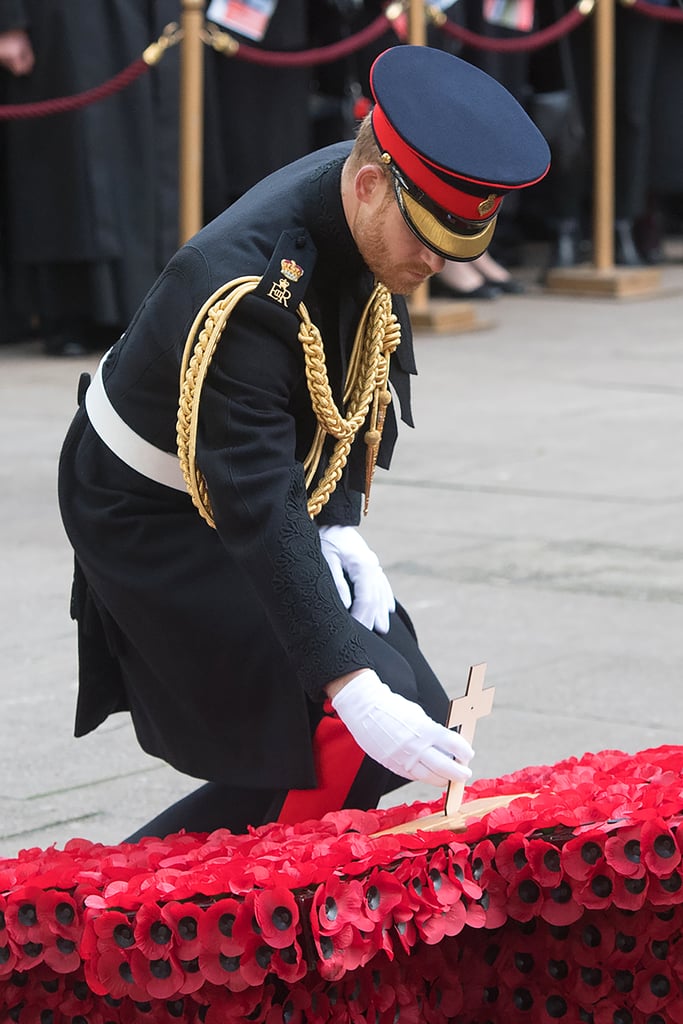 Prince Harry and Meghan Markle Field of Remembrance 2019