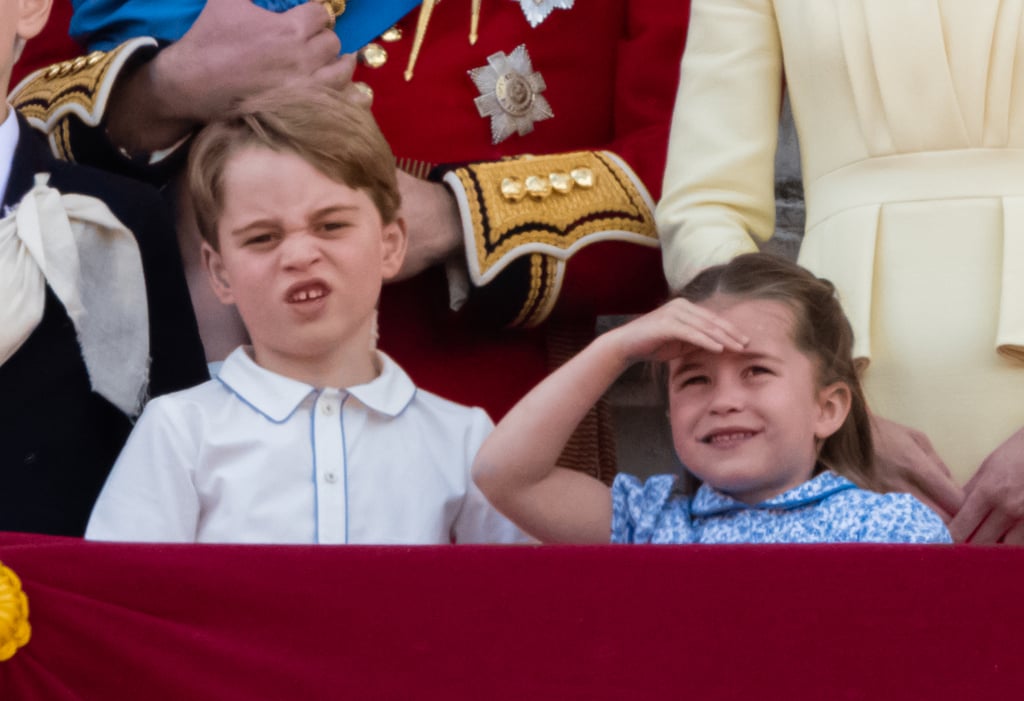 When He Attended Trooping the Colour