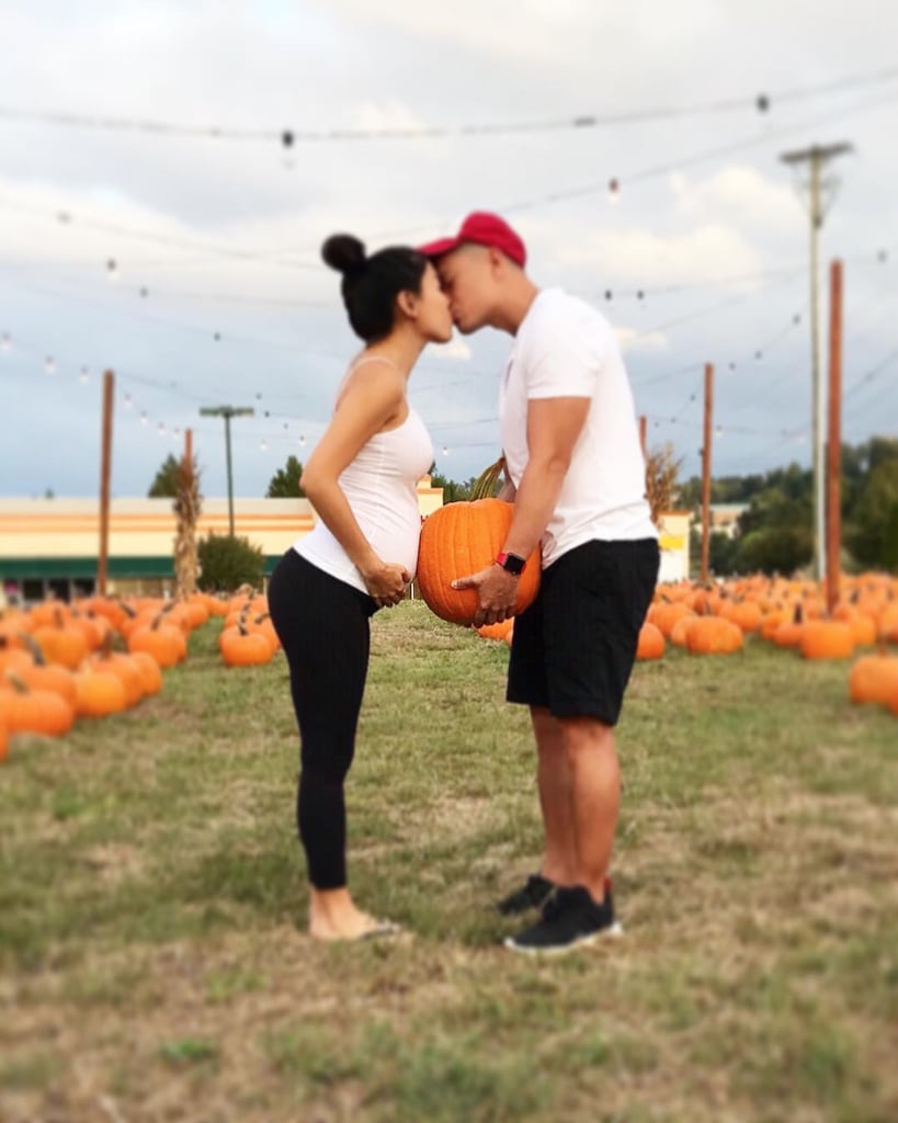Fall Pregnancy Announcement Ideas Popsugar Family