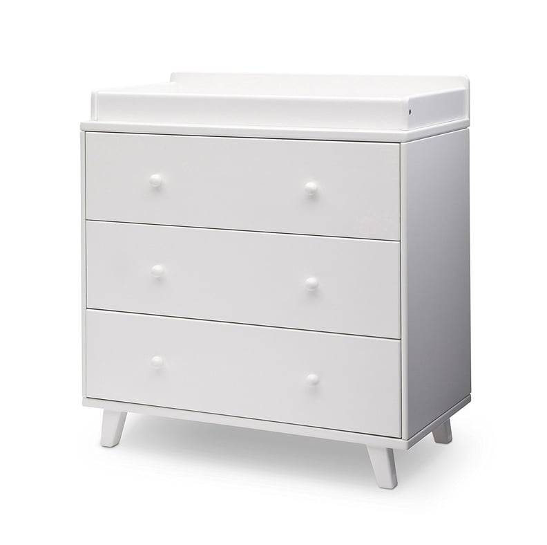 Delta Children Ava 3-Drawer Dresser With Changing Top