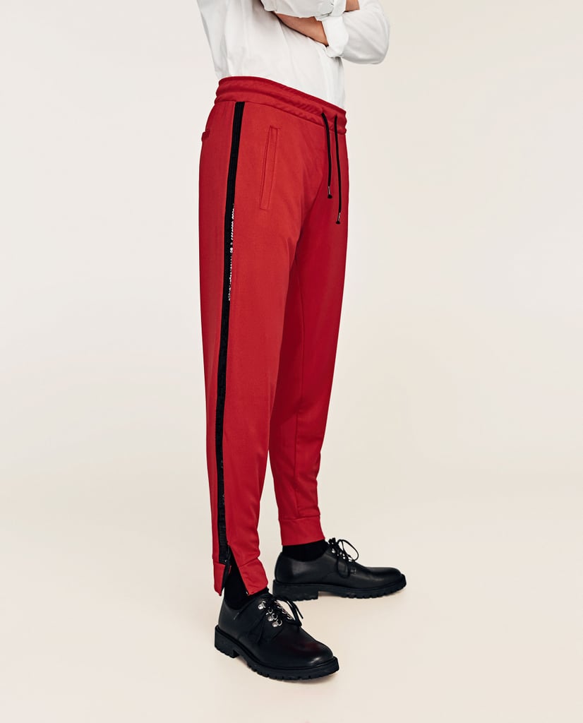 zara track pants