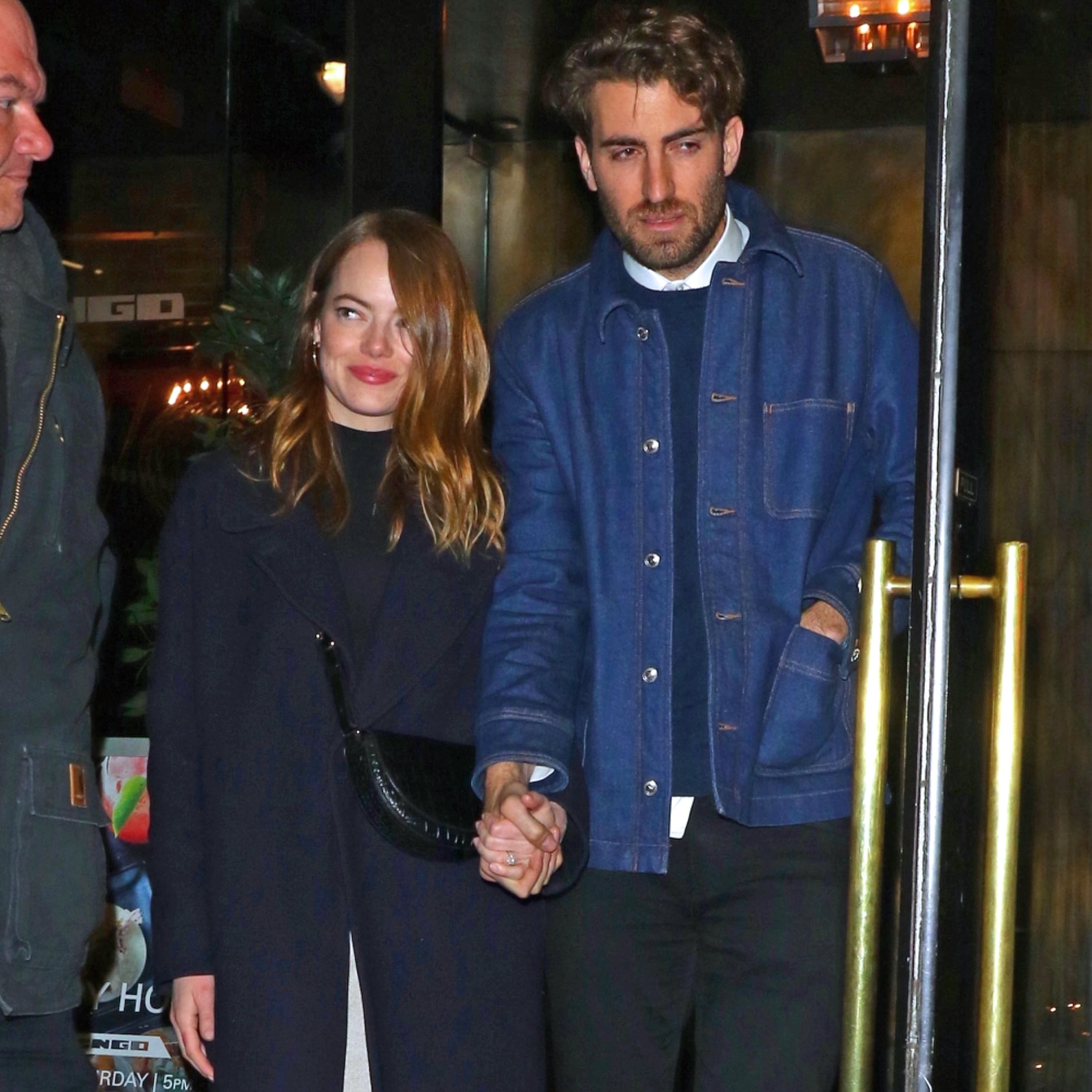 Emma Stone S Gorgeous Pearl Engagement Ring Popsugar Fashion