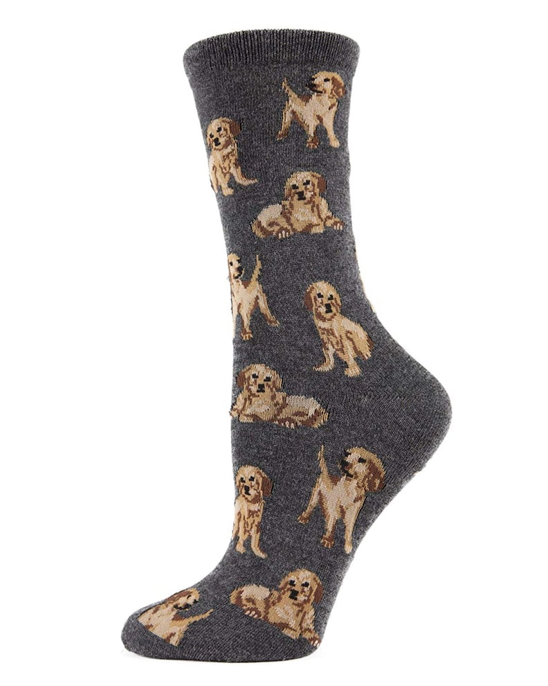 MeMoi Golden Retriever Socks