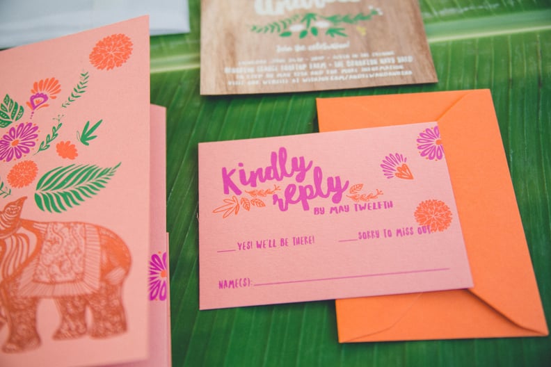 Fancy Save the Dates and Invitations