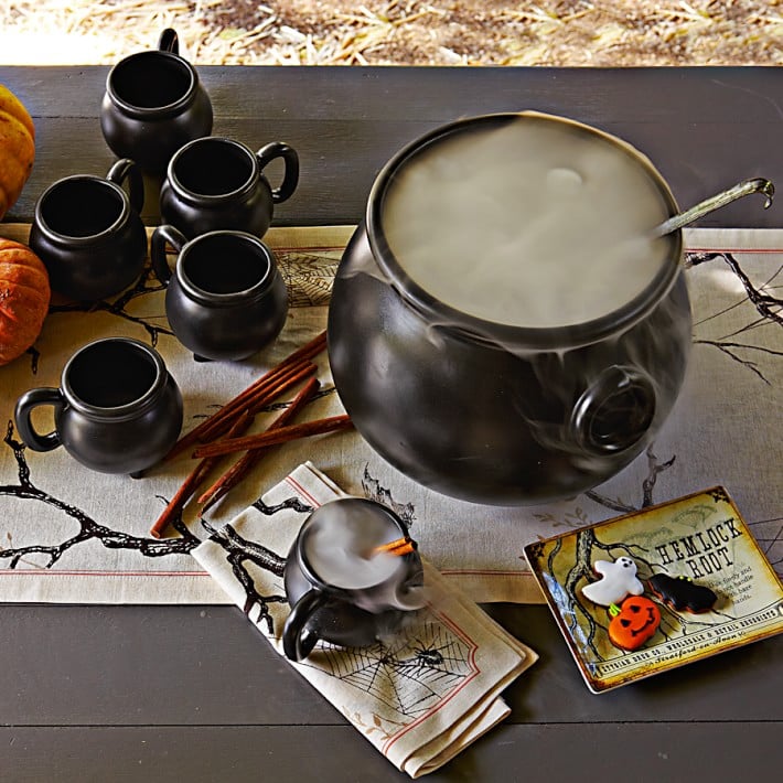 For the Next House Party: Black Cauldron Serving Bowl