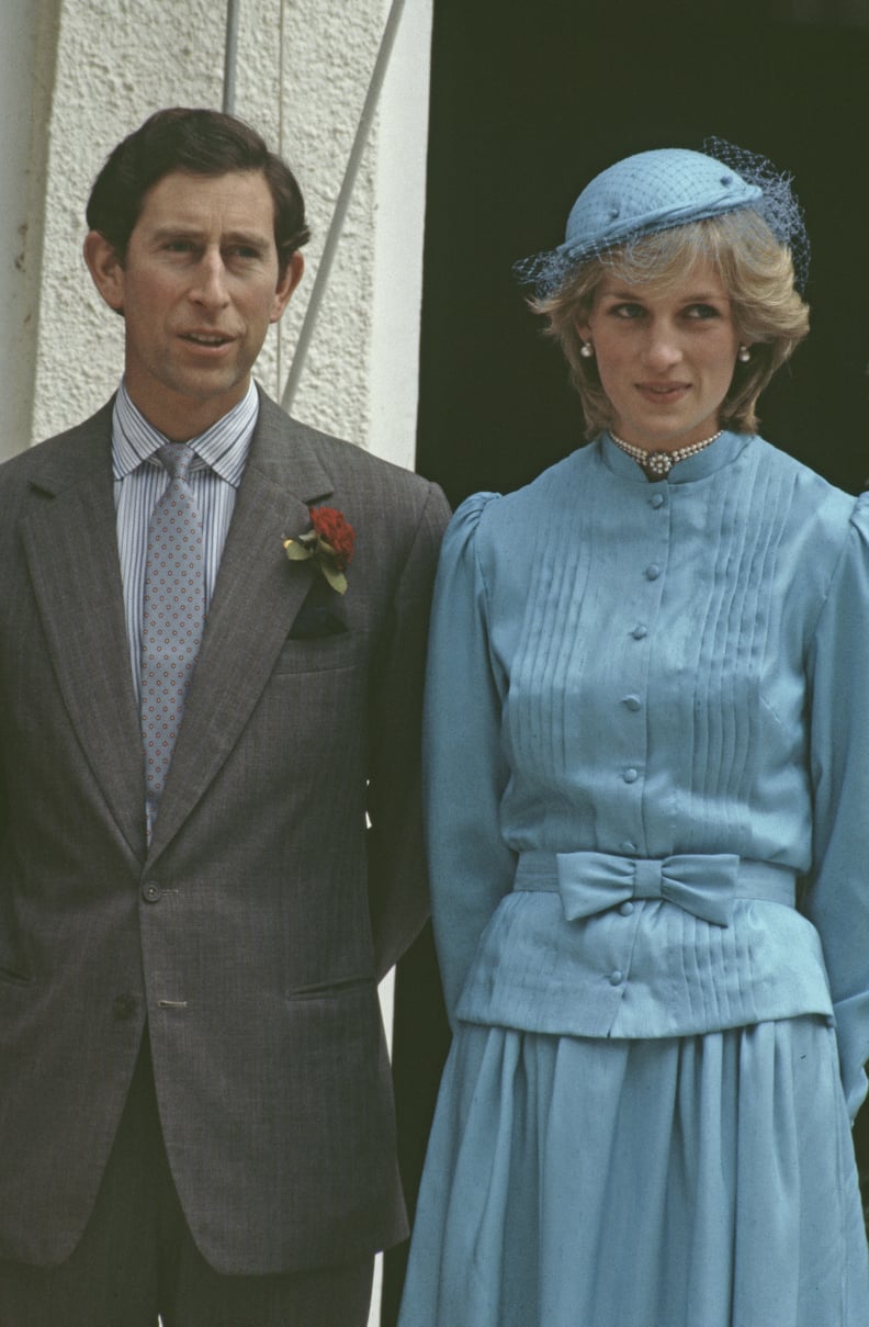 Princess Diana's Blue Outfit