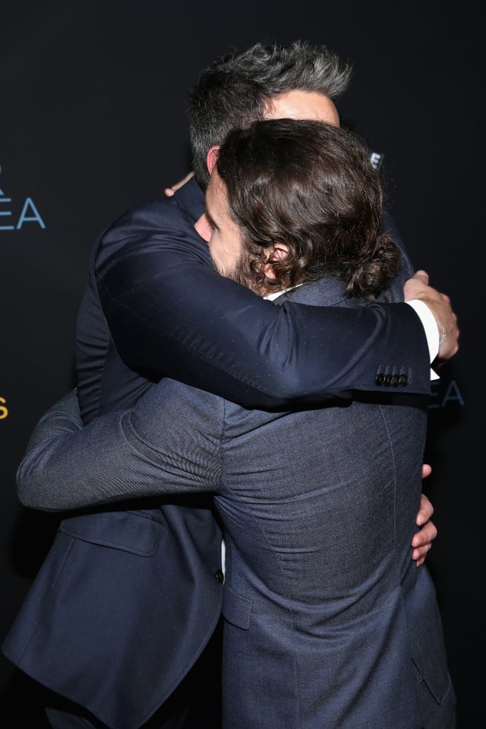 Matt Damon and Ben Affleck at Manchester by the Sea Premiere