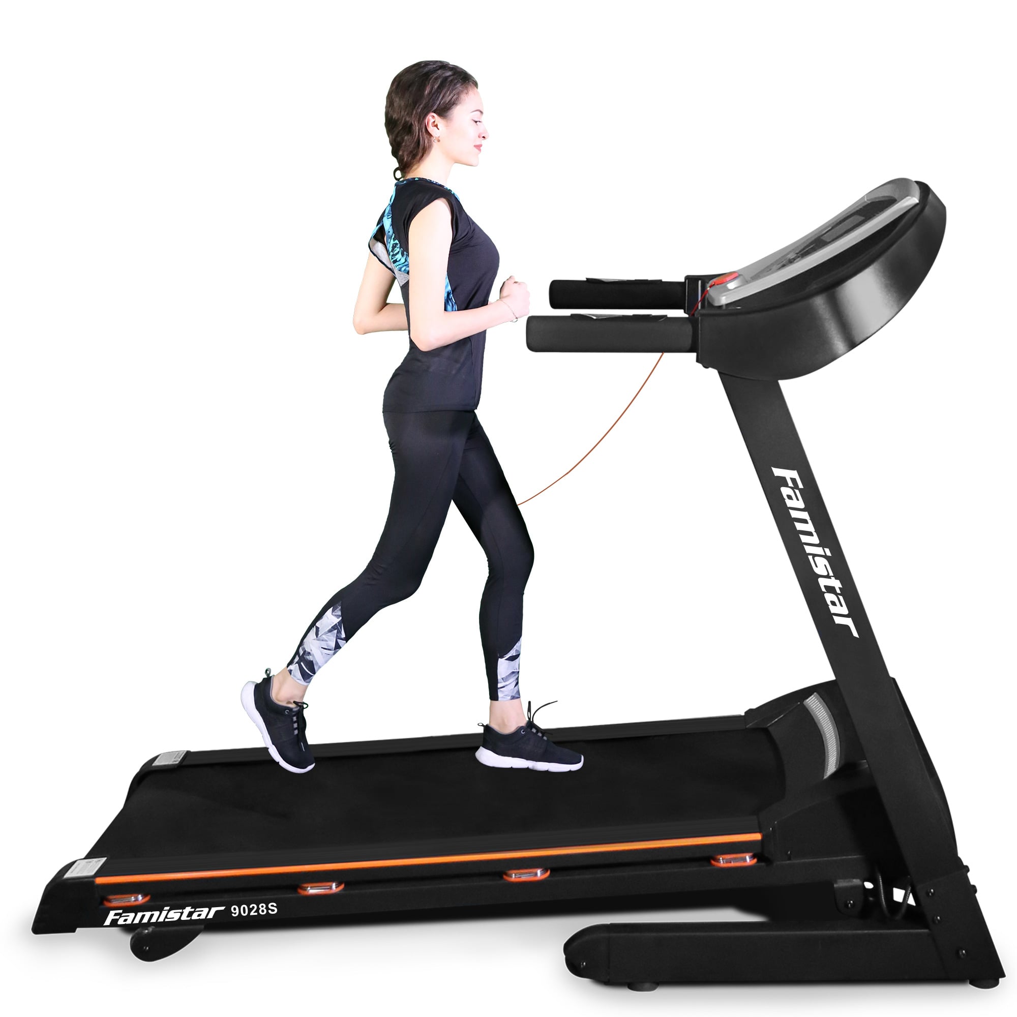 Led Treadmill for Home Running Machine with Remote Control for Indoor Exercise 1-6.0km/h Speed Portable Treadmill Working Treadmills for Running Under Desk Treadmills for Home Bkisy Treadmill