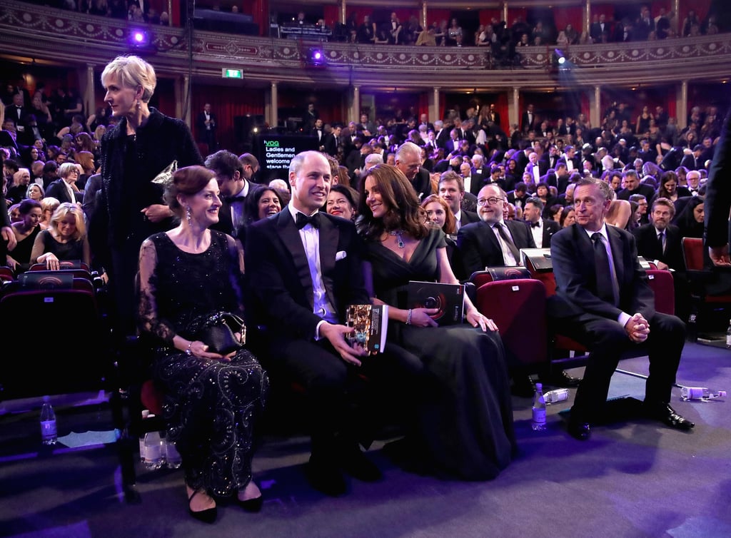 Prince William and Kate Middleton at the BAFTA Awards