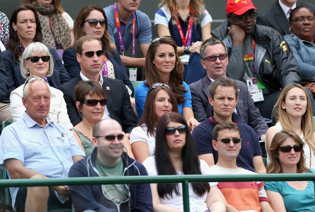 Will and Kate watched Olympic tennis at Wimbledon. Will and Kate watched Olympic tennis at Wimbledon.