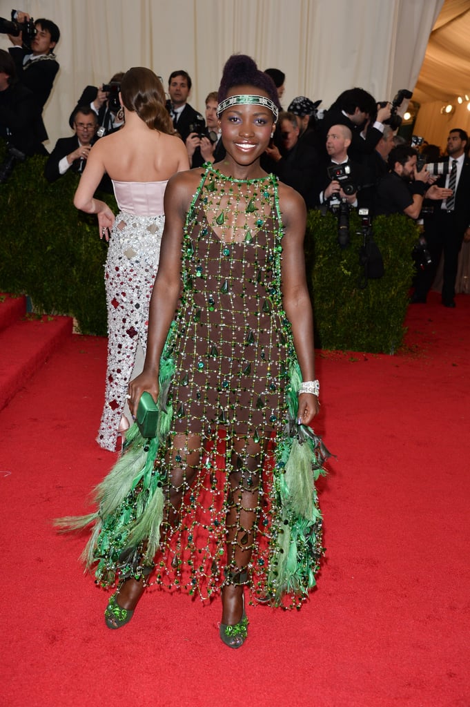Lupita Nyong'o Dress Spins on the Red Carpet