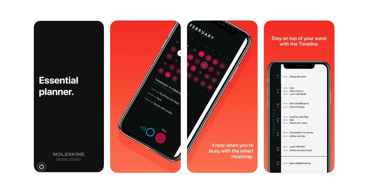 Timepage by Moleskine Studio Apps to Customize Your Home Screen With iOS 14 POPSUGAR Tech