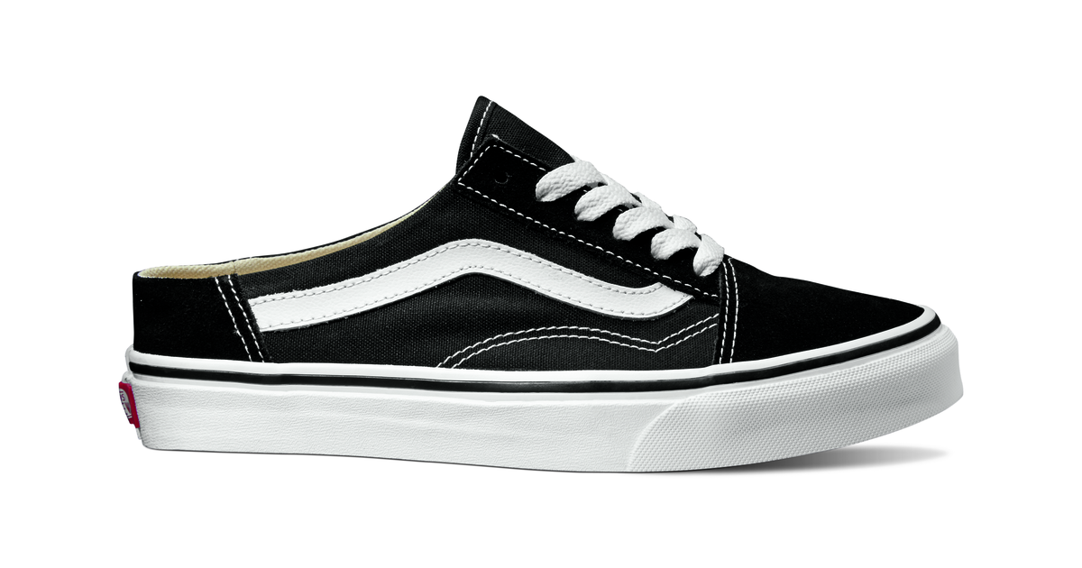 vans old skool leather mule