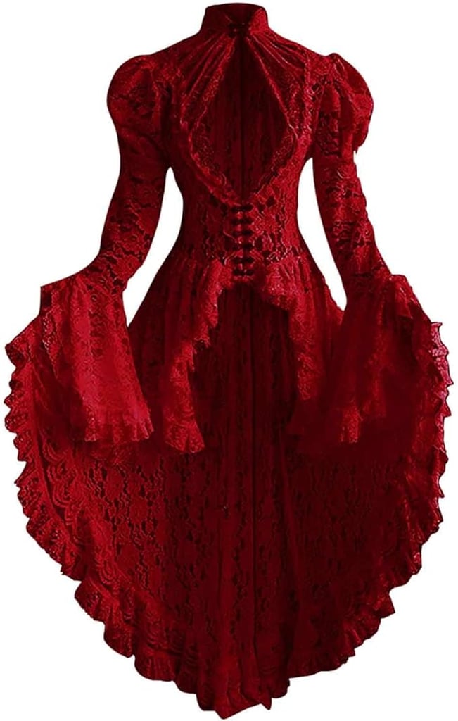 Mzkdieey Gothic Victorian Dress