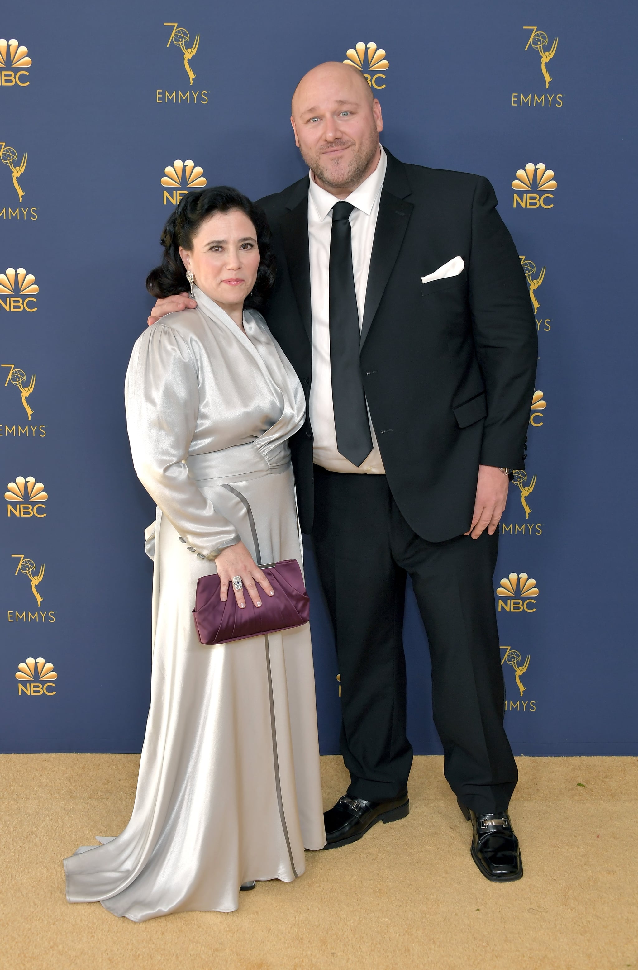 LOS ANGELES, CA - SEPTEMBER 17:  Alex Borstein (L) and Will Sasso attend the 70th Emmy Awards at Microsoft Theatre on September 17, 2018 in Los Angeles, California.  (Photo by Neilson Barnard/Getty Images)