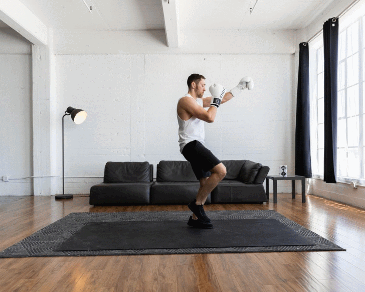 Fast Feet Try This Trainer's FullBody AtHome Boxing Workout