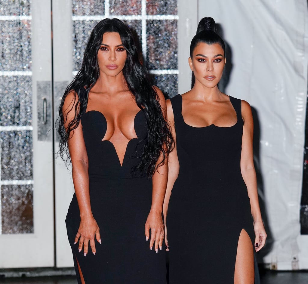 Kim And Kourtney Kardashian Amfar New York Gala Photos 2019 Popsugar Celebrity