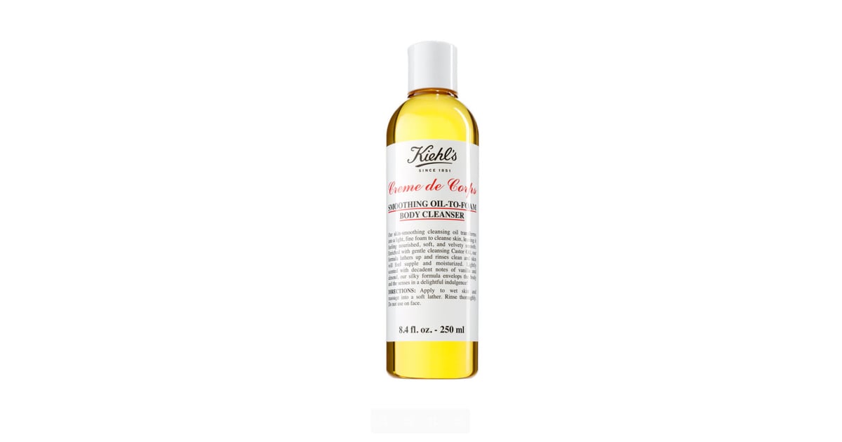 Kiehl's Creme de Corps Smoothing Oil Body Cleanser Shower Oils 2017