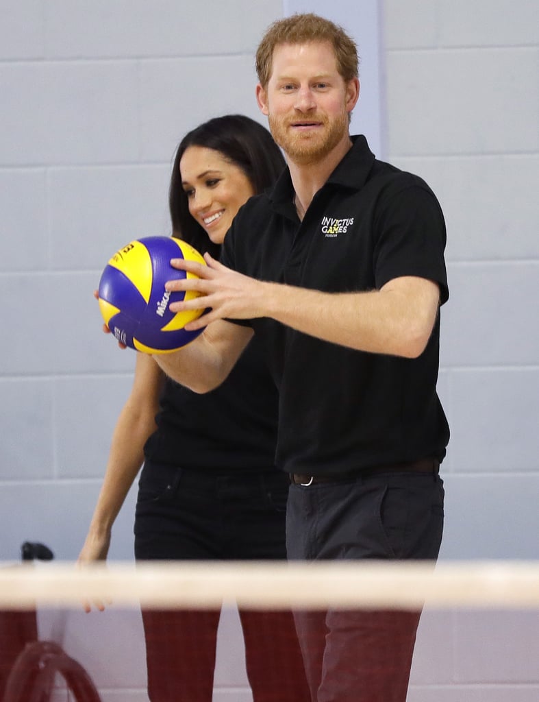 In April 2018, he and Meghan Markle took part in a volleyball match during the UK team trials for the Invictus Games.
