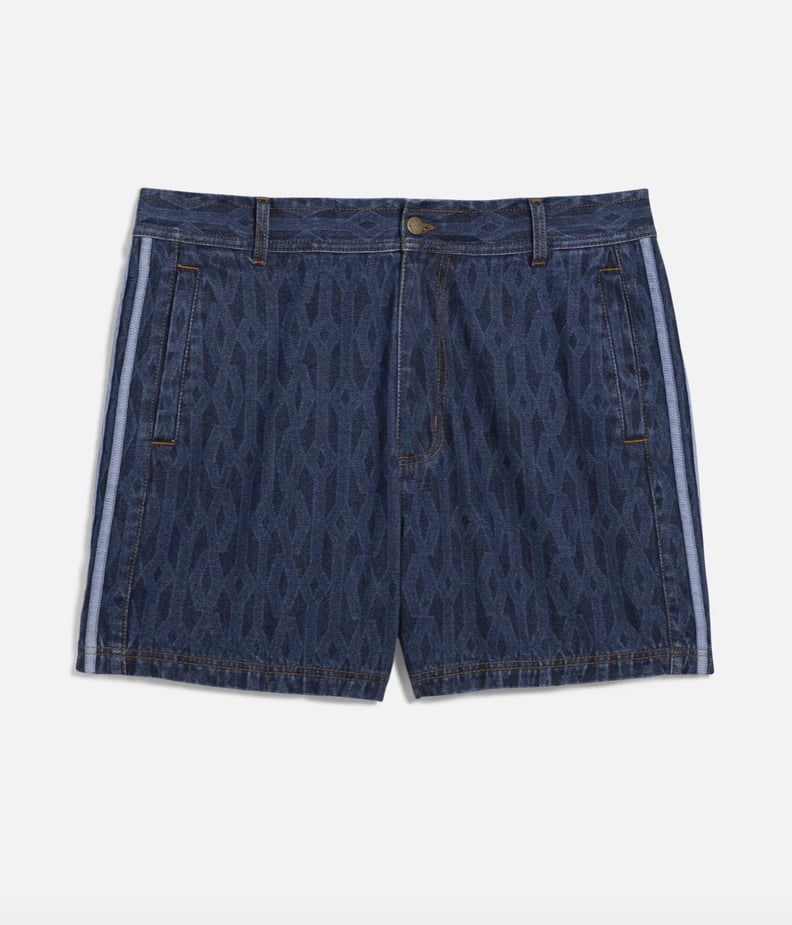 Adidas X Ivy Park IVP Monogram Denim Short