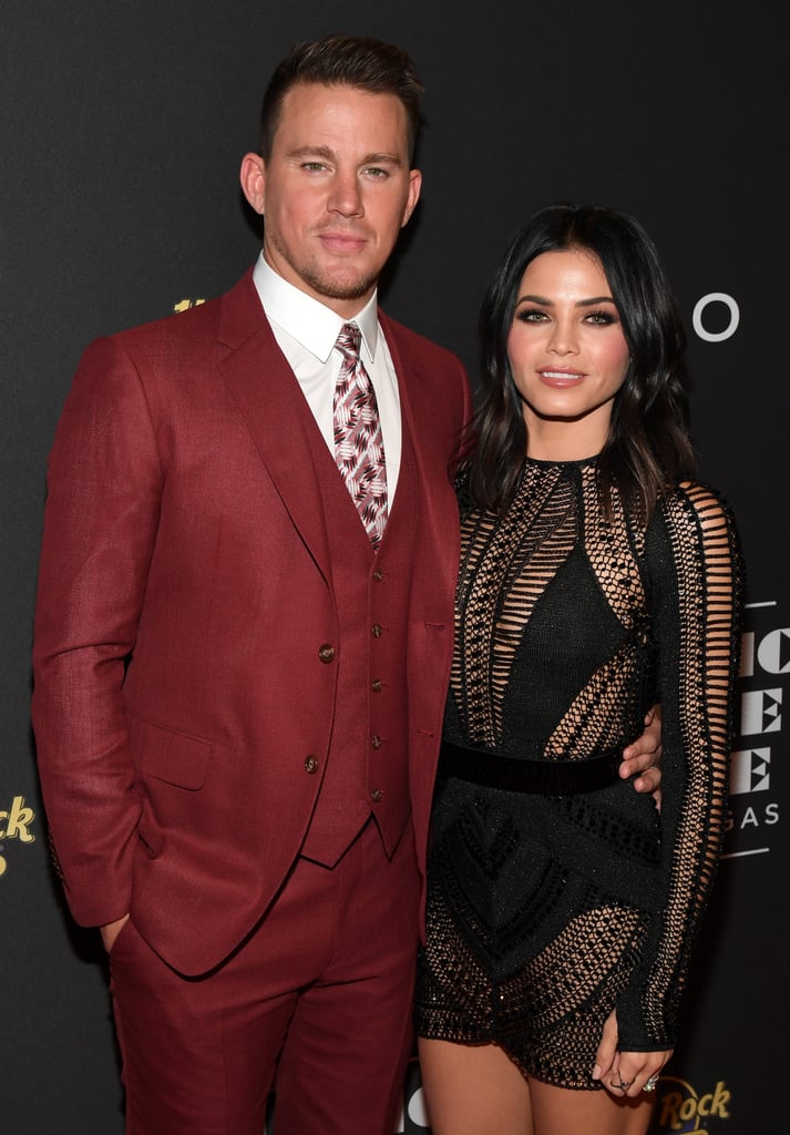 Jenna Dewan and Channing Tatum at Magic Mike Opening 2017