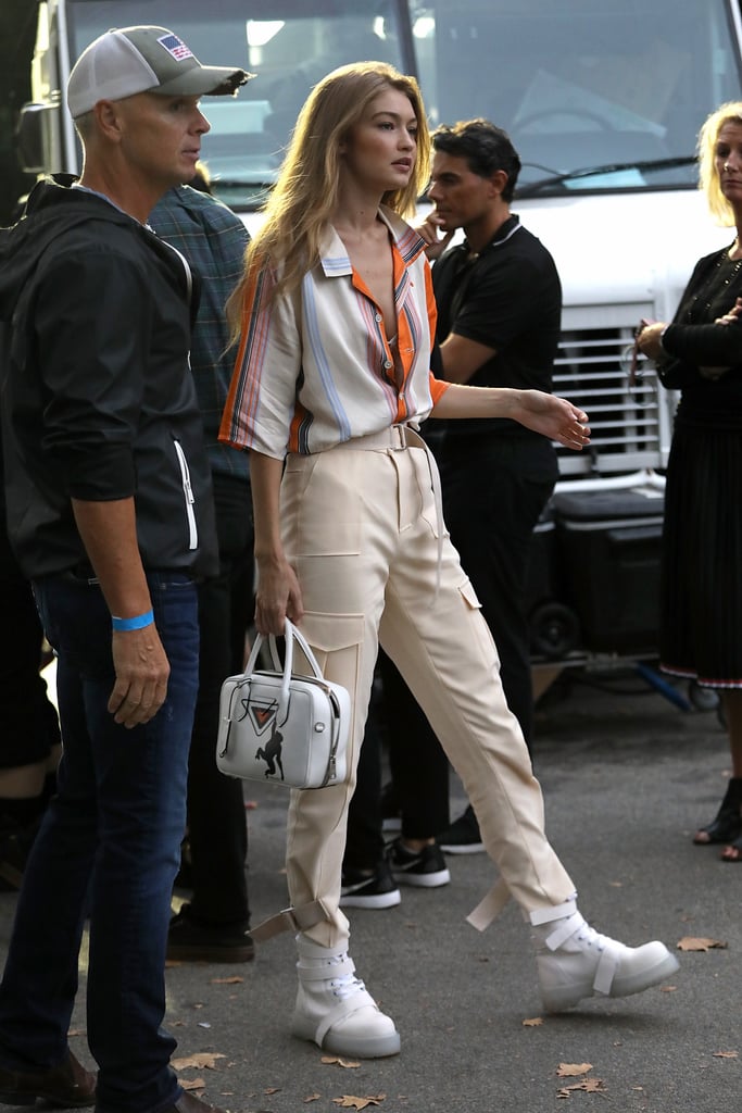 Gigi Hadid at Fashion Week Spring 2019