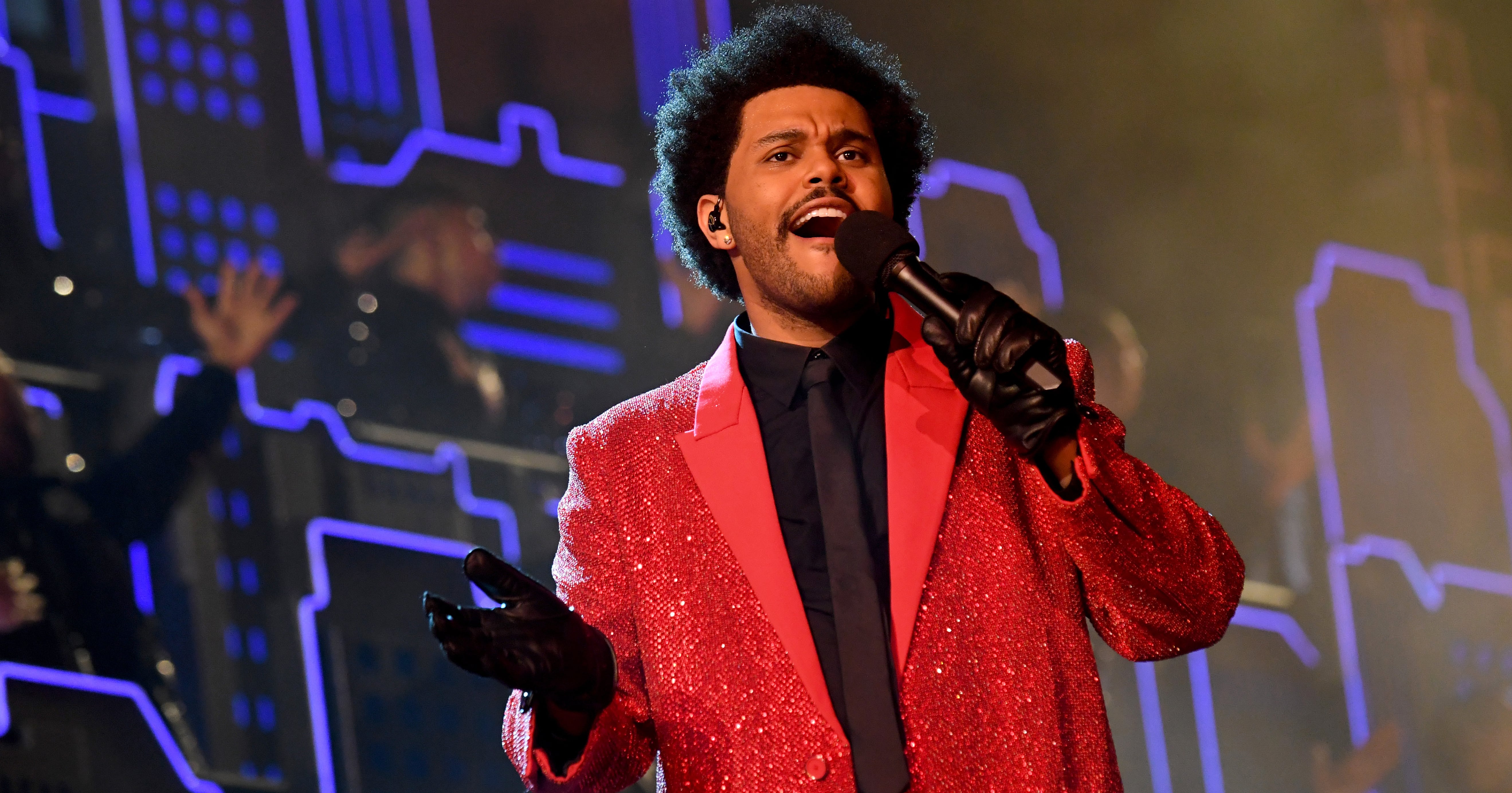 The Weeknd Red Suit - William Jacket