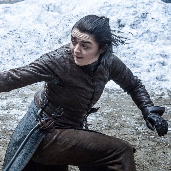 Arya and Brienne's Sword Fighting Scene Season 1 Connection