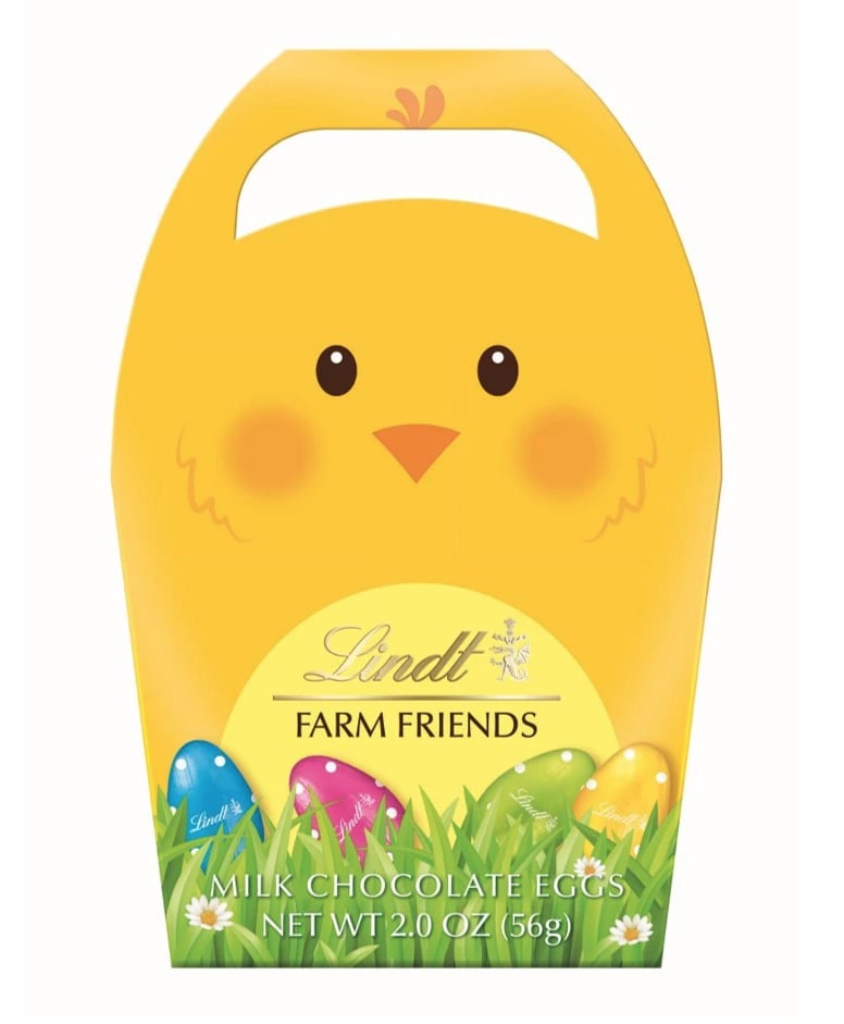 New Lindt Farm Friends Milk Chocolate Eggs: Chick ($4)