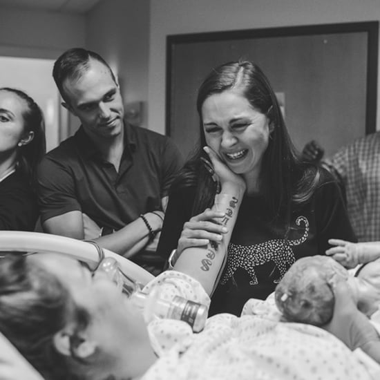 Photos of Mom and Surrogate After Baby Is Born