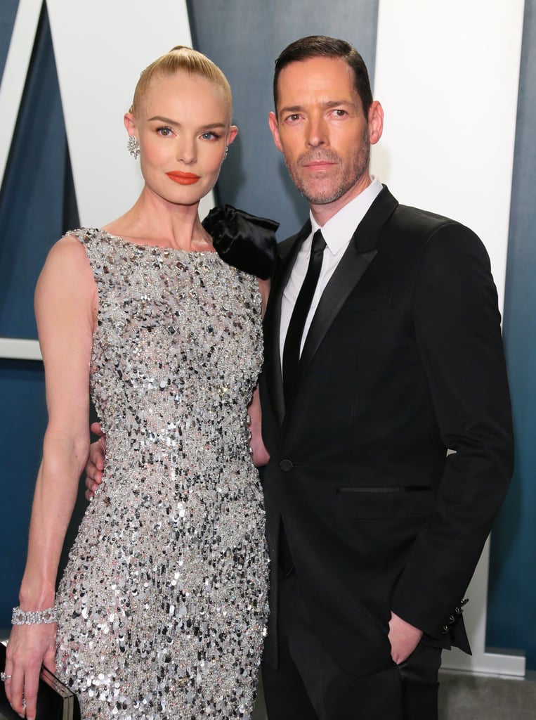 Kate Bosworth and Michael Polish at the Vanity Fair Oscars Party