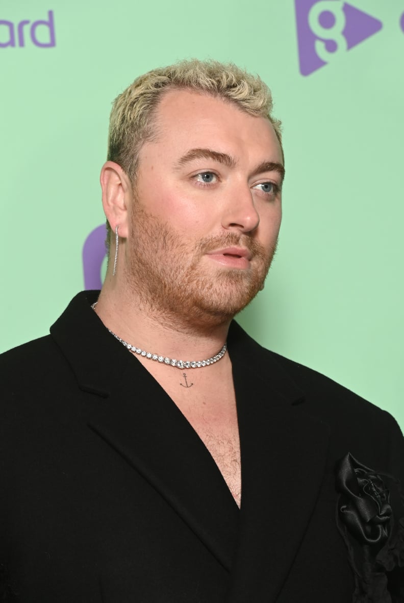 LONDON, ENGLAND - DECEMBER 10: Sam Smith attends the Capital Jingle Bell Ball 2022 at The O2 Arena on December 10, 2022 in London, England. (Photo by Dave J Hogan/Getty Images)