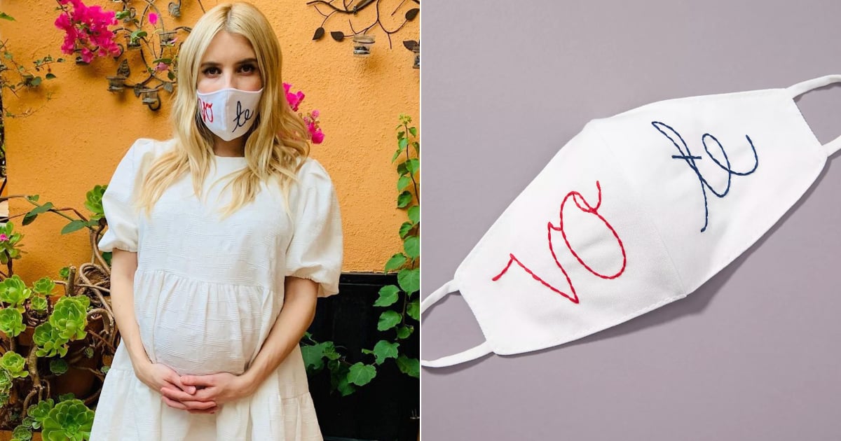 Emma Roberts Introduces Us to a Made-to-Order Face Mask Brand – BRB, Customizing My Own
