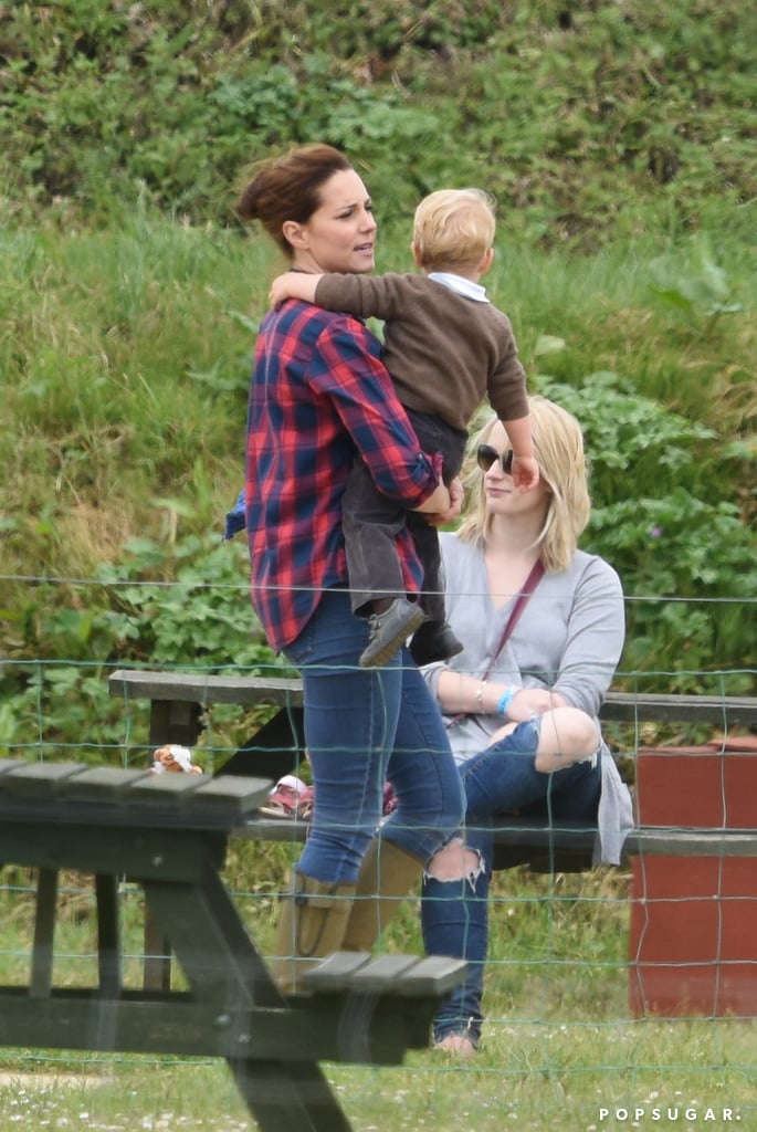 Kate Middleton and Prince George at the Park 2015 Pictures