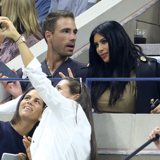 Kim Kardashian and Kendall Jenner Attend US Open 2015