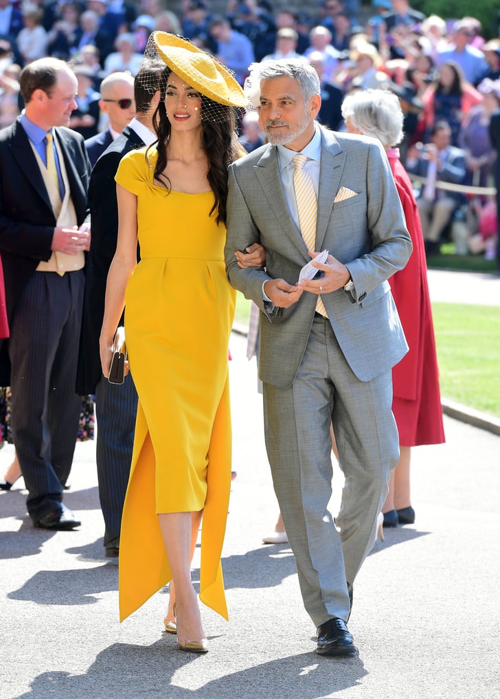 Amal Clooney Dress at Royal Wedding 2018 | POPSUGAR ...
