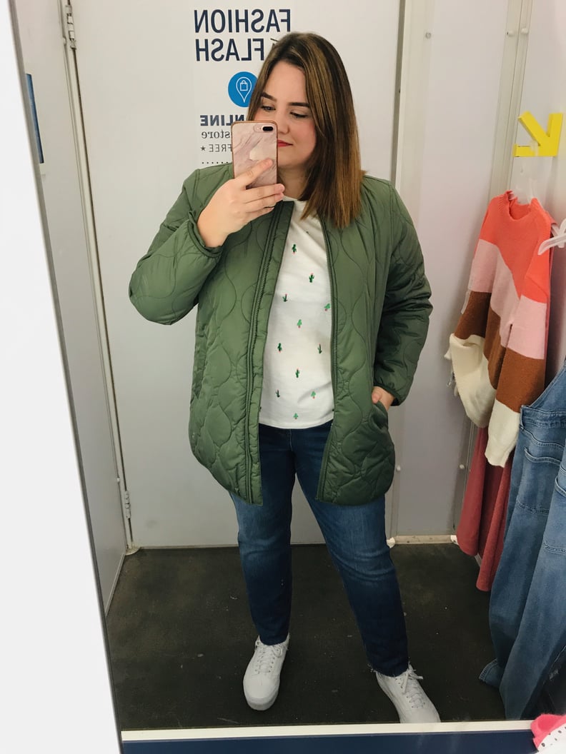 Quilted Jacket, Cactus Tee, and Skinny Jeans